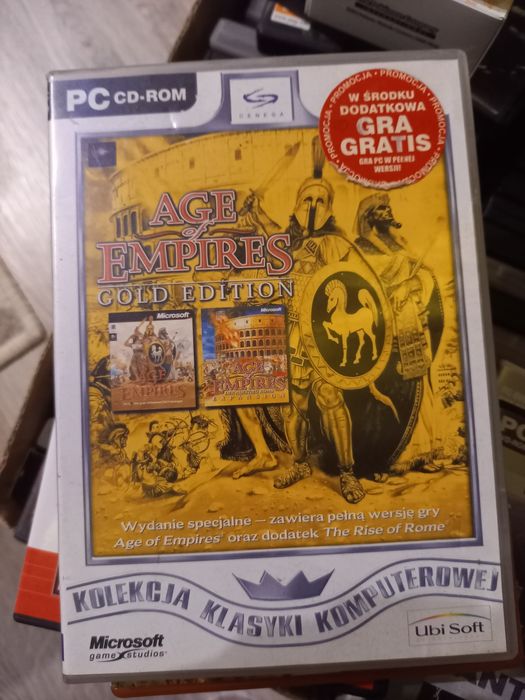 Age of Empires Gold Edition kolekcja klasyki komputerowej PC
