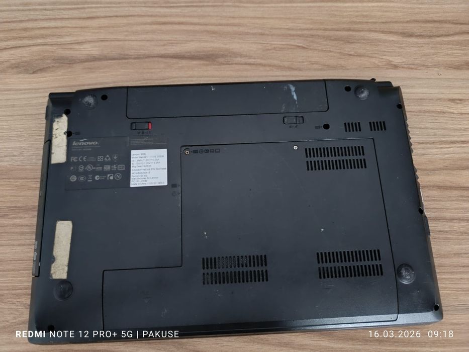 Lenovo B580  256GB 4GB RAM 15,6