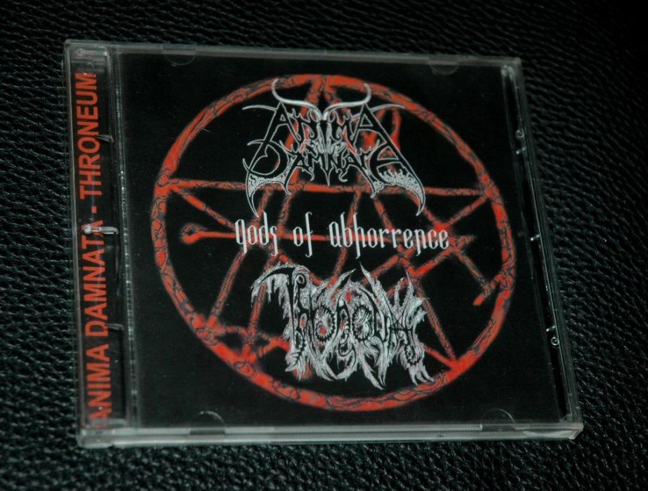ANIMA DAMNATA/THRONEUM - Gods Of Abhorrence. 2002 Pagan.