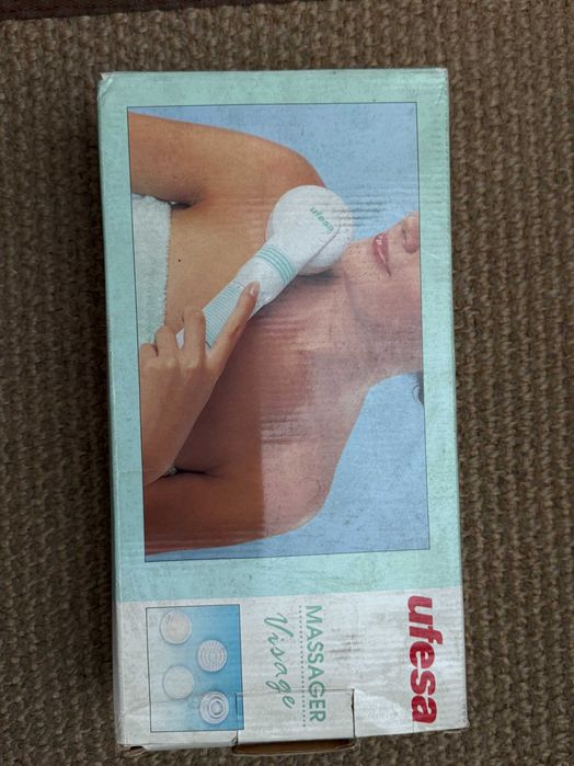 Aparelhos (2) para massagem pés, rosto e corpo
