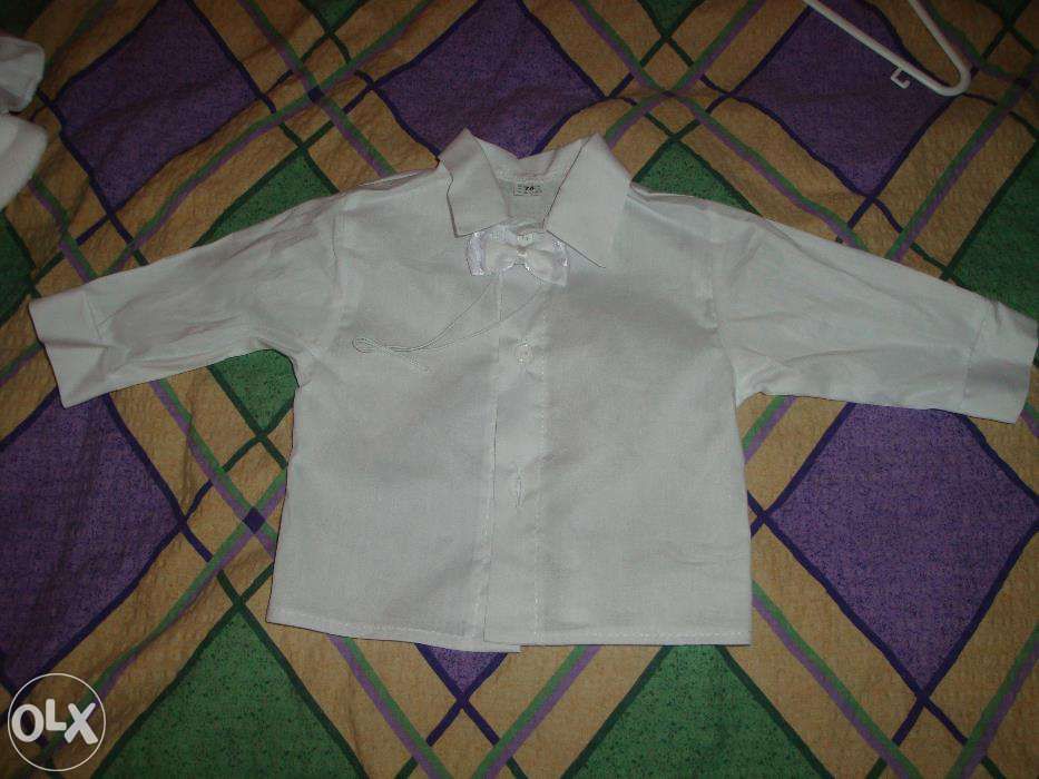 ubranko do chrztu dla chłopca zimowe