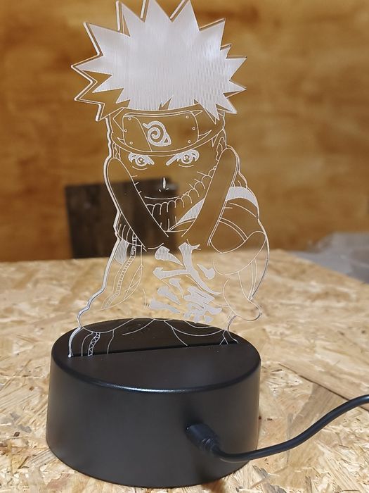 Lâmpada Led Naruto Nova