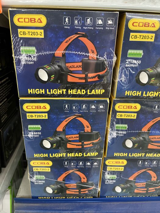 Lanterna de cabeça led ultra potente