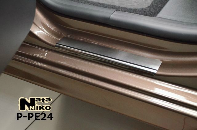 Накладки на пороги Peugeot Пежо 301 3008 207 208 307 308 407 408 508