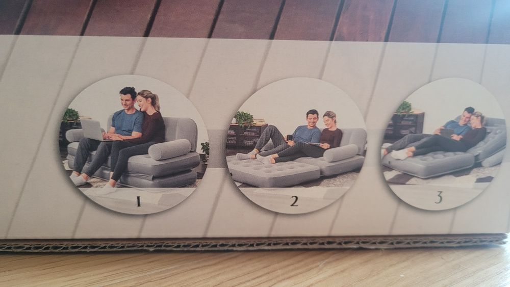 Bestway dmuchana sofa 3w1
