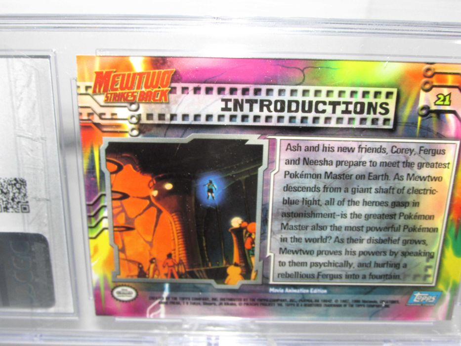 Mewtwo Strikes Back Introducions - CGC 8 - Pokémon 1999