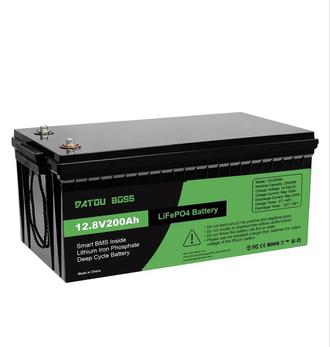Datou Boss 200ah, 100ah, Lifepo4 200ah, акумулятор літій-залізо-фосфат
