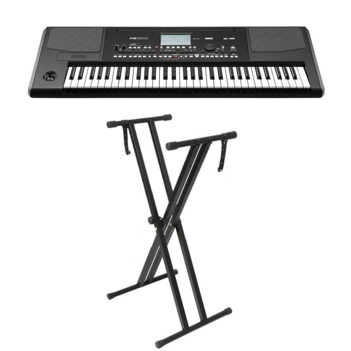 KORG PA300 keyboard + statyw