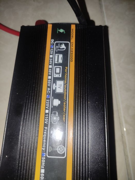 Инвертор 8000W пиковая -1300w продолжительна мощность, в наличии 1 шт.