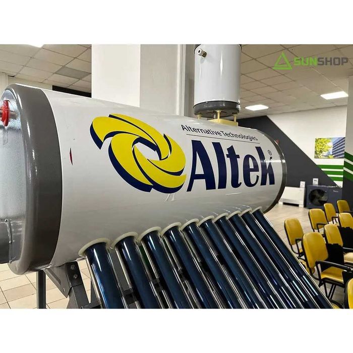 Вакуумный водонагреватель Altek SD-T2L-10 гелиосистема 100л в день