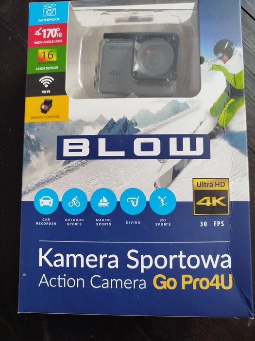 Kamera sportowa firmy BLOW Action Camera Go Pro4U
