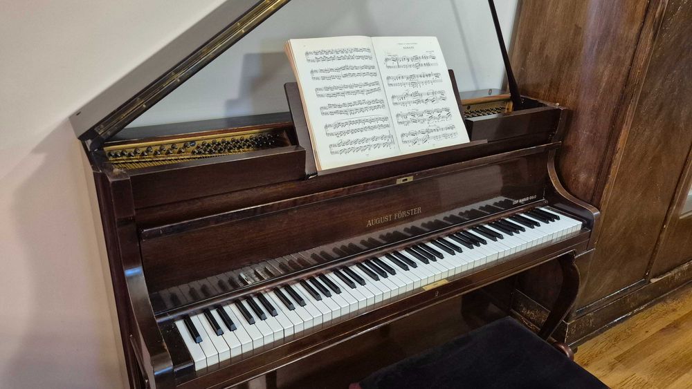 Pianino August Förster - używane, stan dobry