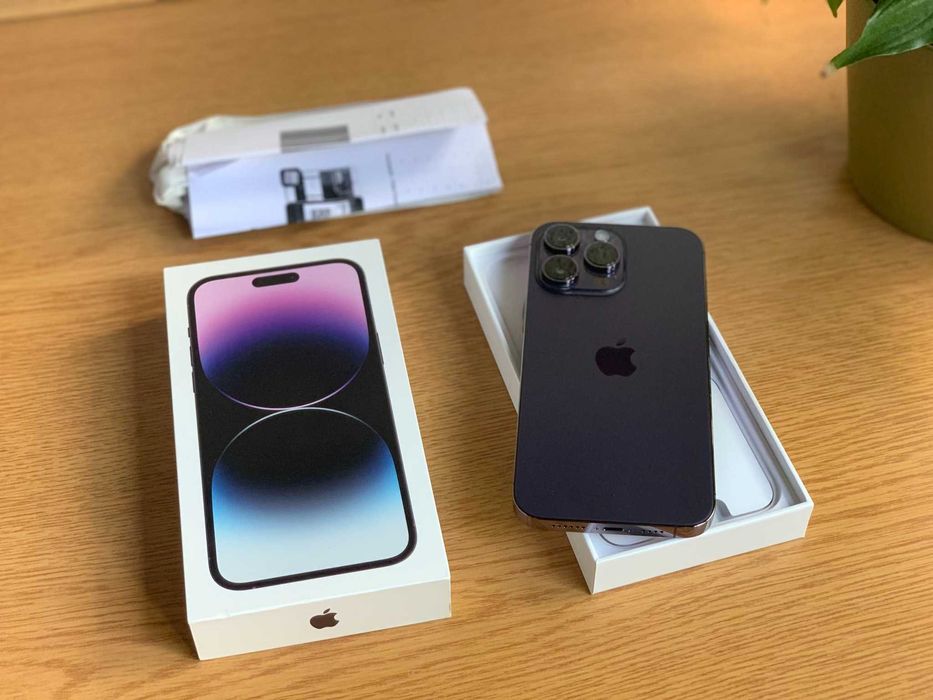 Vendo iPhone 14 Pro 1Tb livre Roxo Fatura