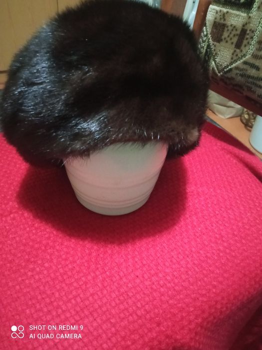 Норковий берет(шапка)