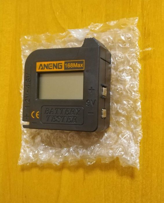 Цифровой тестер аккумуляторов и батареек ANENG 168Max