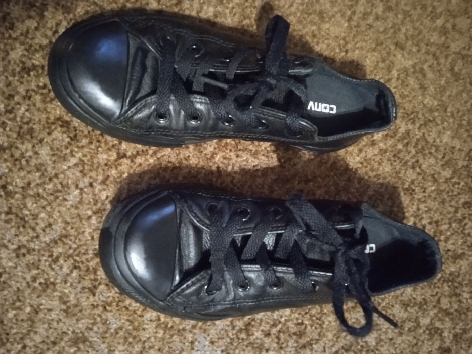 Кожаные кроссовки кеды Converse 33р.