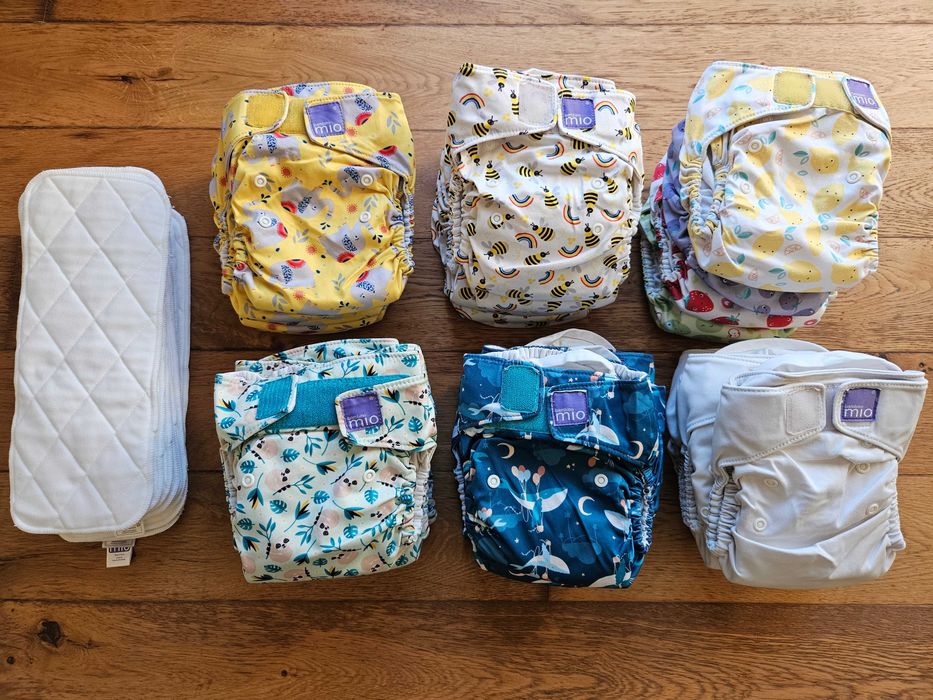 Bambino Mio All-In-One Set of 24 Reusable Diapers