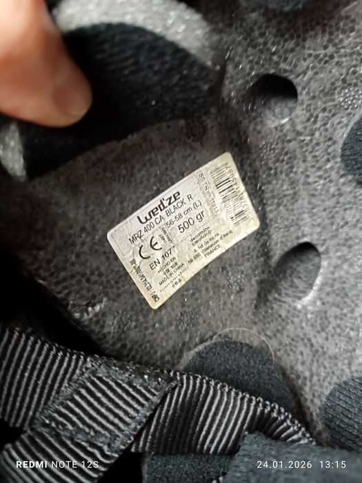 Kask narciarski 56-58 cm