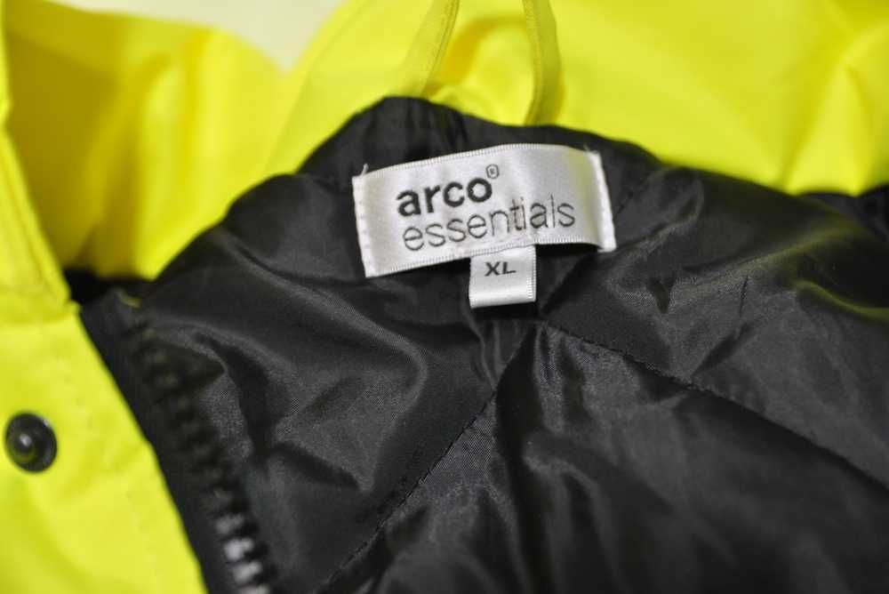 ARCO ESSENTIALS XL męska kurtka odblaski  ocieplana kaptur workwear r2v  TOCSAM
