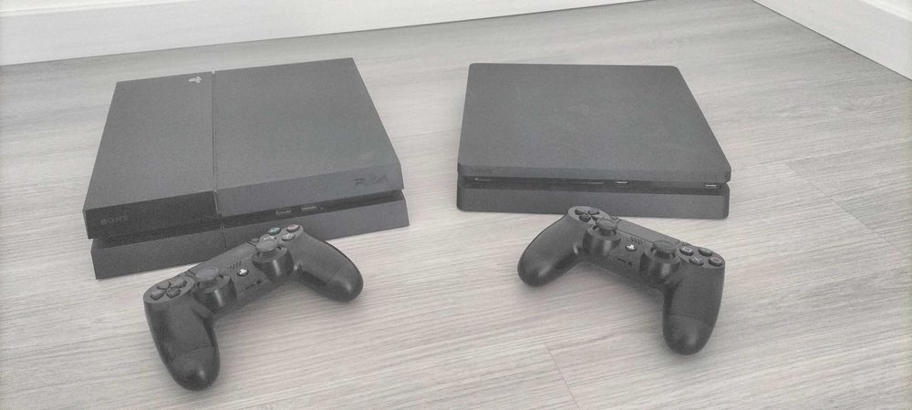 PS4 Slim (110€) e PS4 fat (90€) + jogos PS4 e PS3