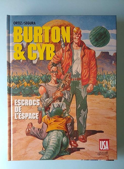 BURTON & CYB - por Ortiz & Segura - Col. completa 4 volumes em francês