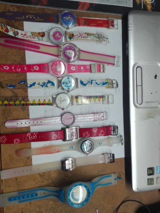 Girls' Watch Set: Swatch Skin, Timberland, etc.64286587124481121