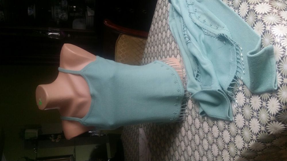 Кофта кардиган накидка  женская + топик.Кофта +топік жіноча.