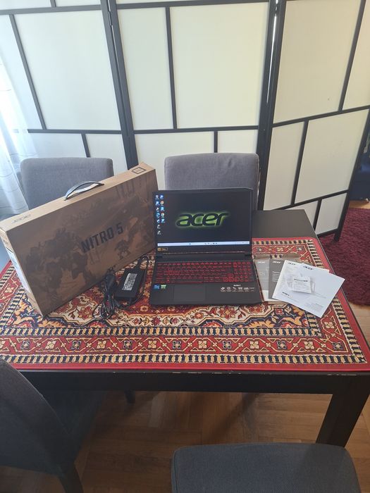 Laptop Acer Nitro 5 intel core i511400 ram 16 gb ssd512