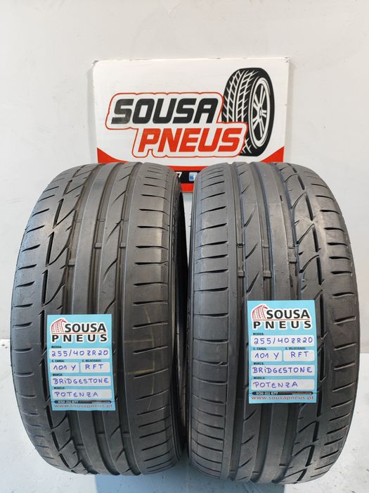 2 pneus Semi novos 255-40R20 Bridgestone - Oferta dos Portes