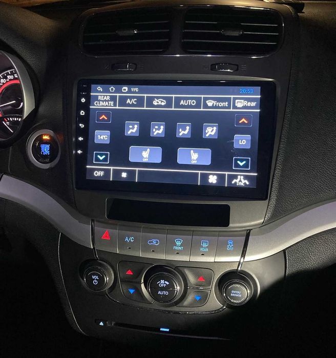 (NOVO) Rádio 2DIN 9" • Fiat FREEMONT • (2011 a 2020) • Android 4+64GB