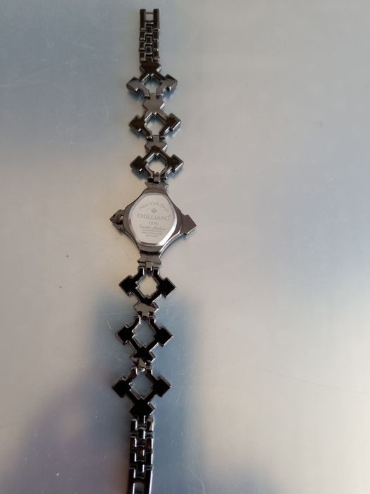 Czarny damski zegarek EMILLIANO