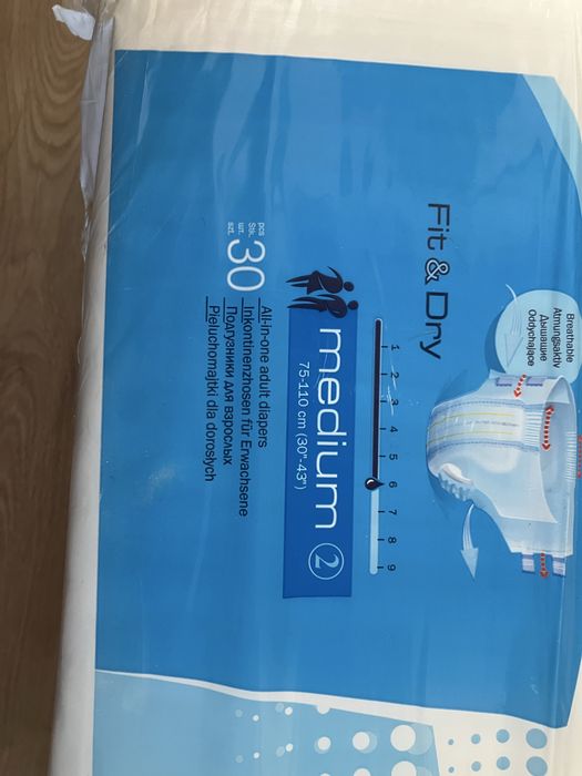 Seni poeluchy dla doroslych 30 szt nowe M fit&dry
