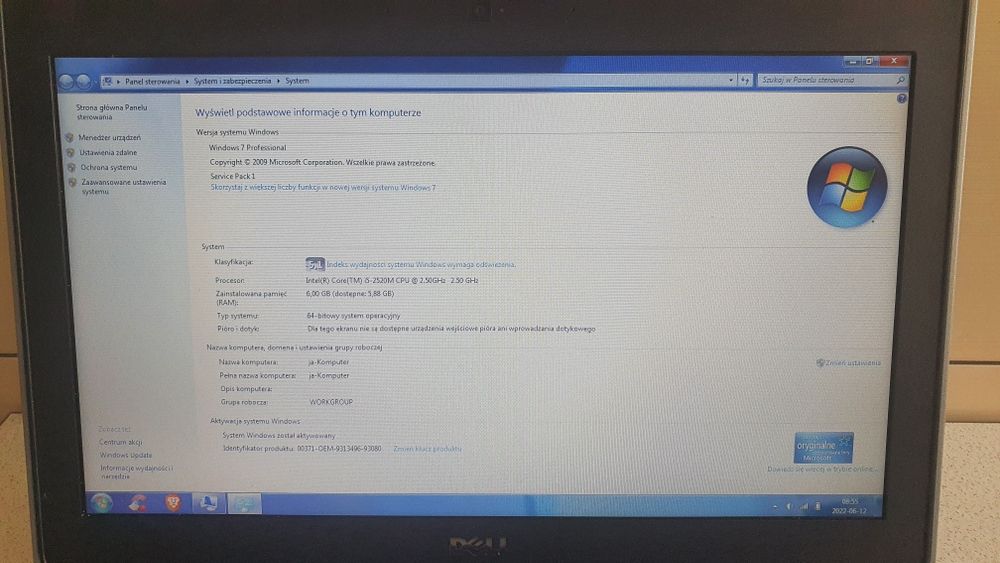 Laptop Dell E 6420 i5