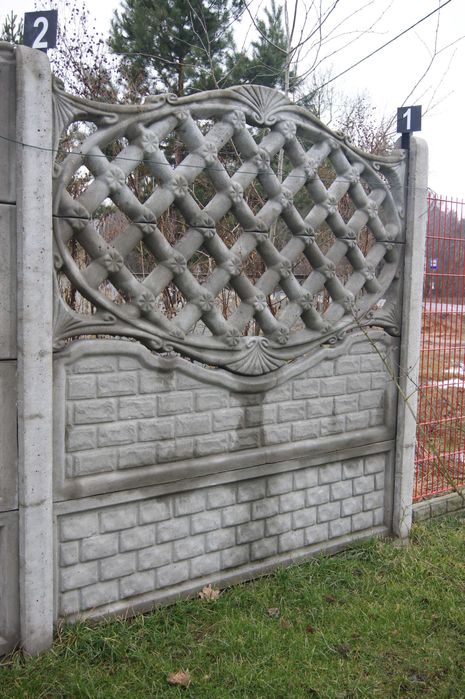 Płyty płotu ażurowe krata