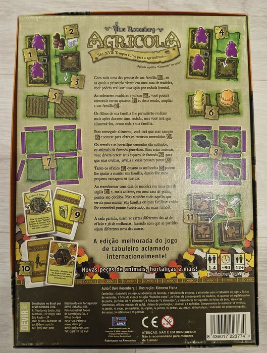 Agricola - Jogo de Tabuleiro