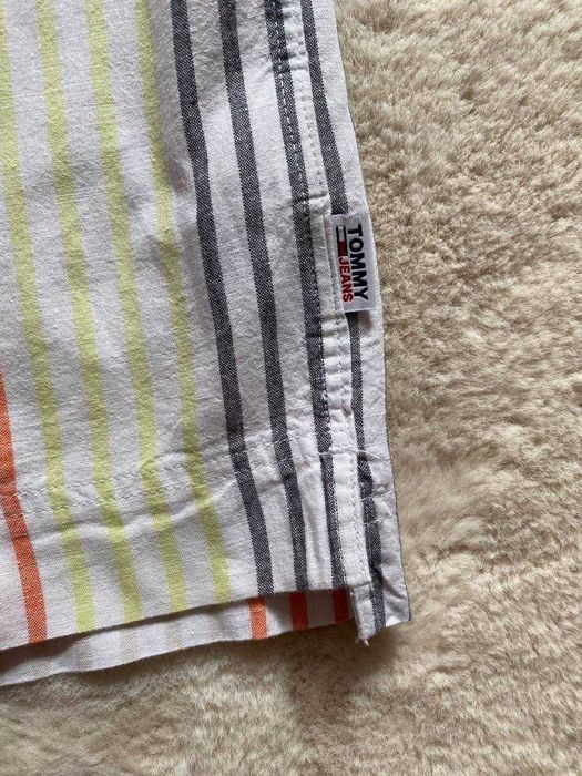 Tommy Hilfiger лляна теніска, сорочка поло, поло