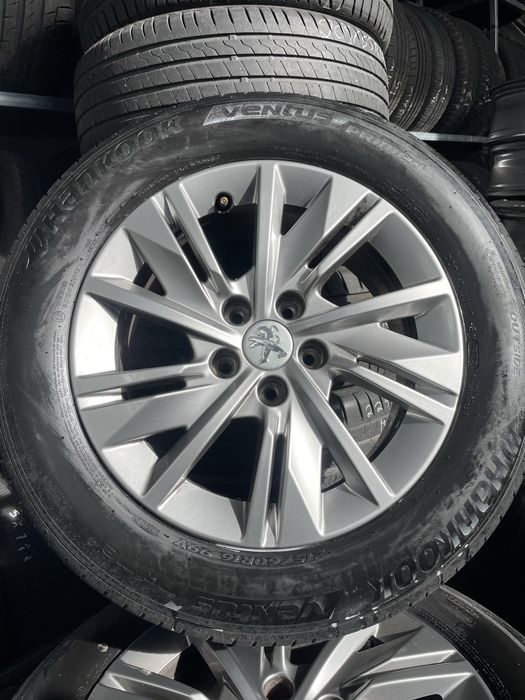 Pack jantes e pneus Peugeot 16 5x108 originais 508