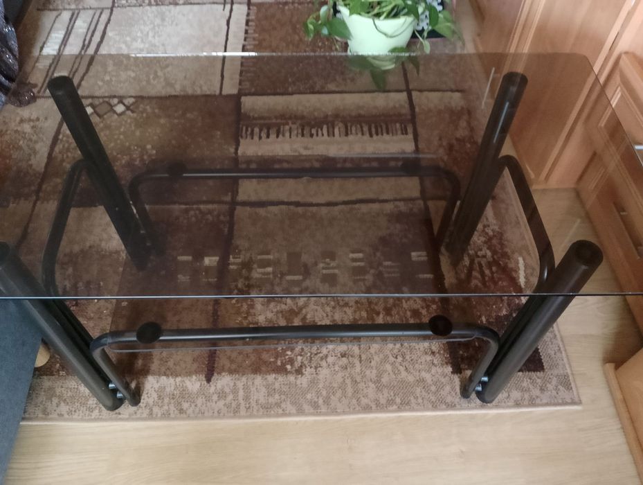 Szklany stolik 100x50