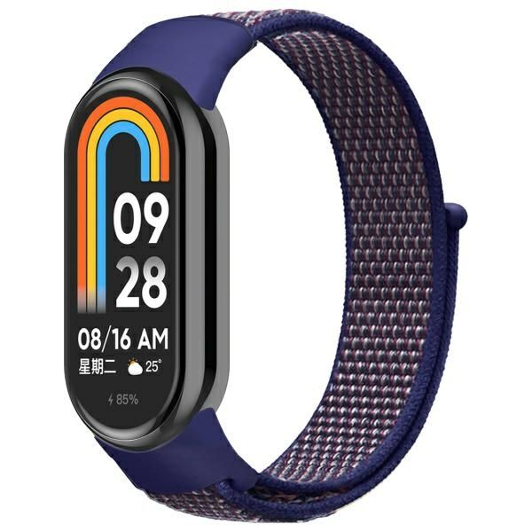 Pasek do Xiaomi Mi Band 10/9/8 Opaska Beline Nylonowy granatowy