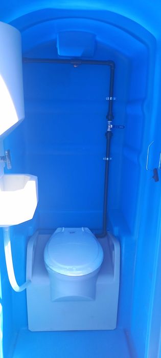 Wc Cabine Portátil Ligação à Rede, Sanita Injectada