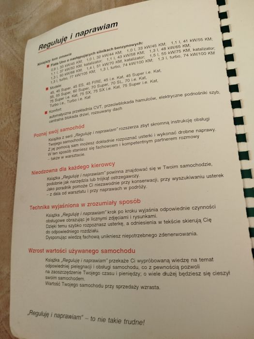 Książki do naprawy  Fiata 126p i UNO