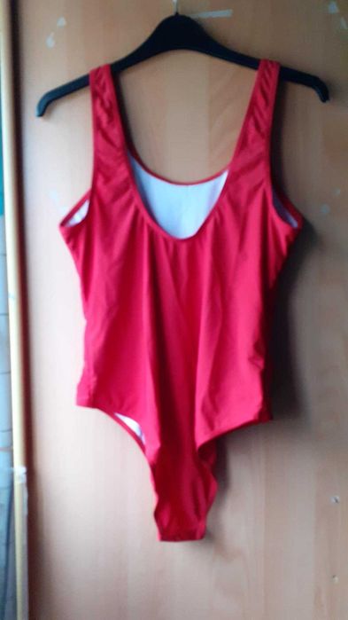 Fato banho vermelho XL