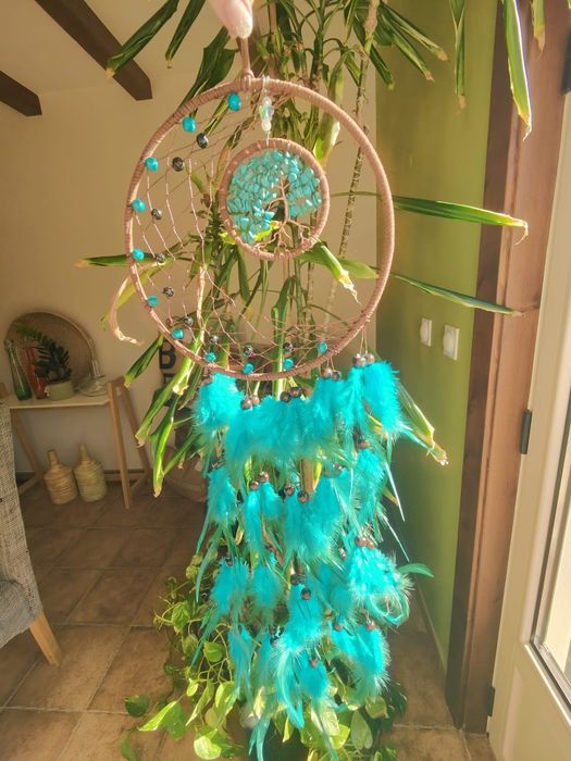 Caça Sonhos - forma de árvore da vida