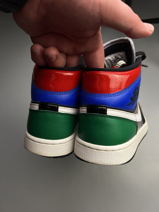 Nike Air Jordan 1 MID Se Multi Prnet