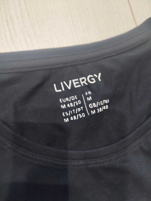 koszulki męskie w cekiny rozmiar M Livergy