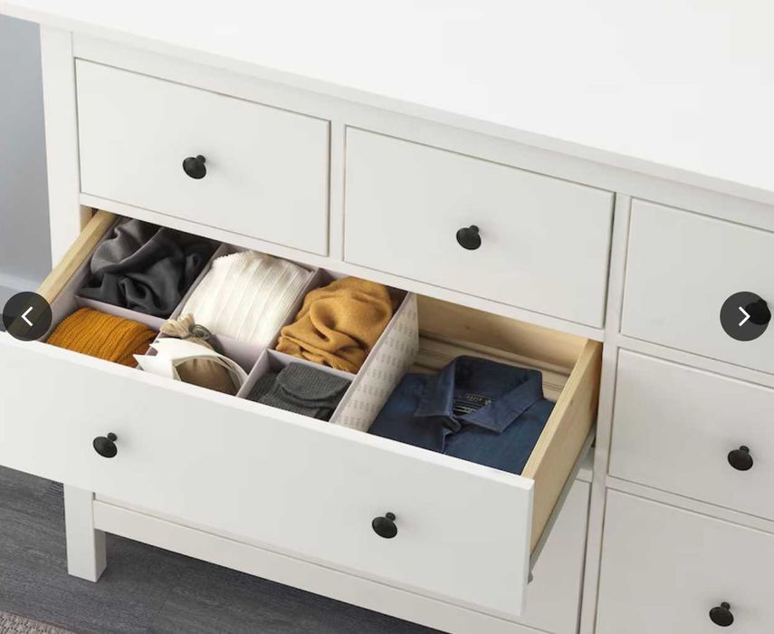 HEMNES cómoda com 8 gavetas IKEA