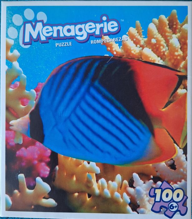 Puzzle 100 elementów Tygrys Stan idealny + Gratis