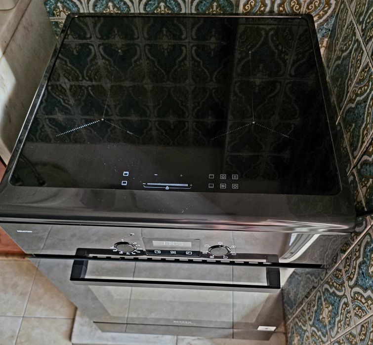 FOGÃO INDUÇÃO NOVO  4 meses de uso com FORNO Elétrico