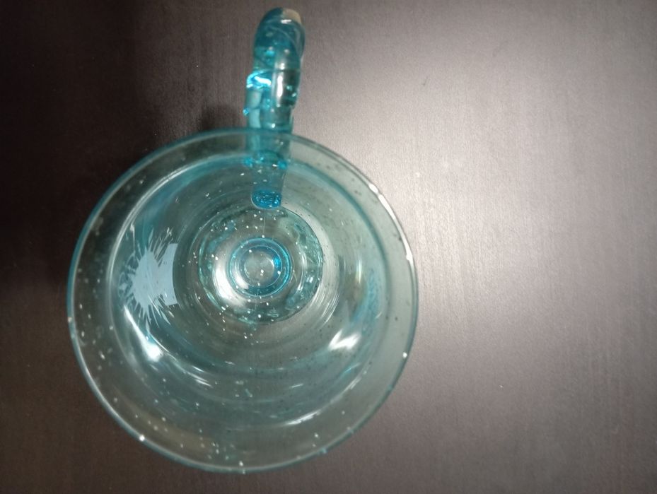 Kubek Kraina Lodu Elza puchar z uchem z brokatem
