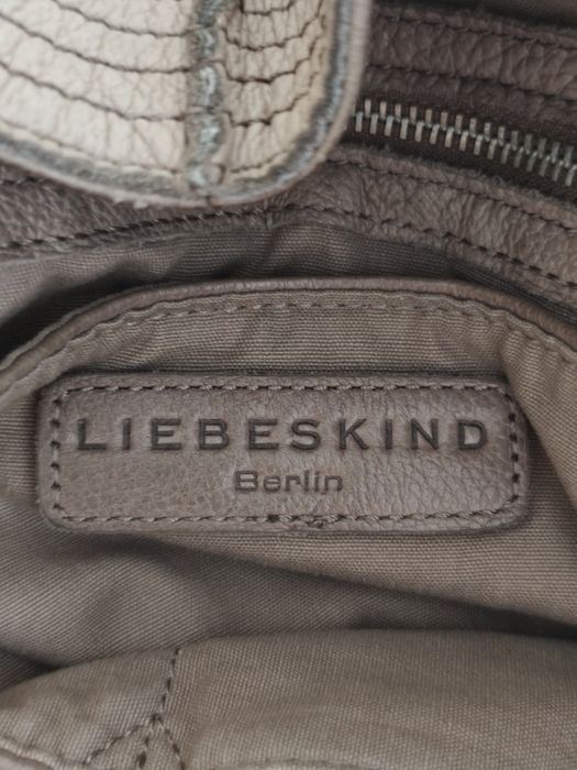 Torebka skórzana shopper Liebeskind Berlin